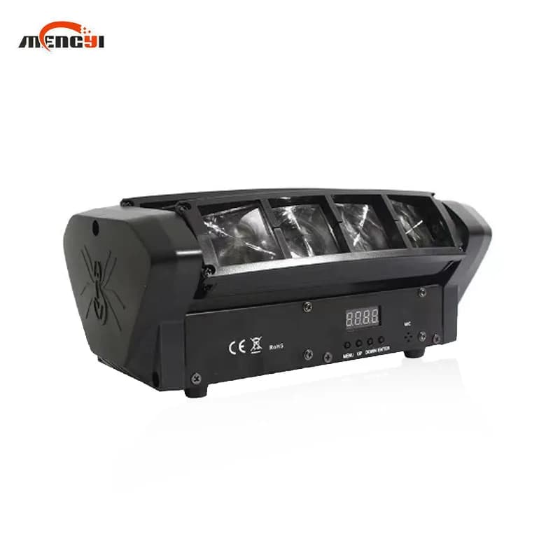 Led 4-In-1 Beam Light Mini Spider Shaking Head Light 8 Eyes RGBW Laser Effect Light