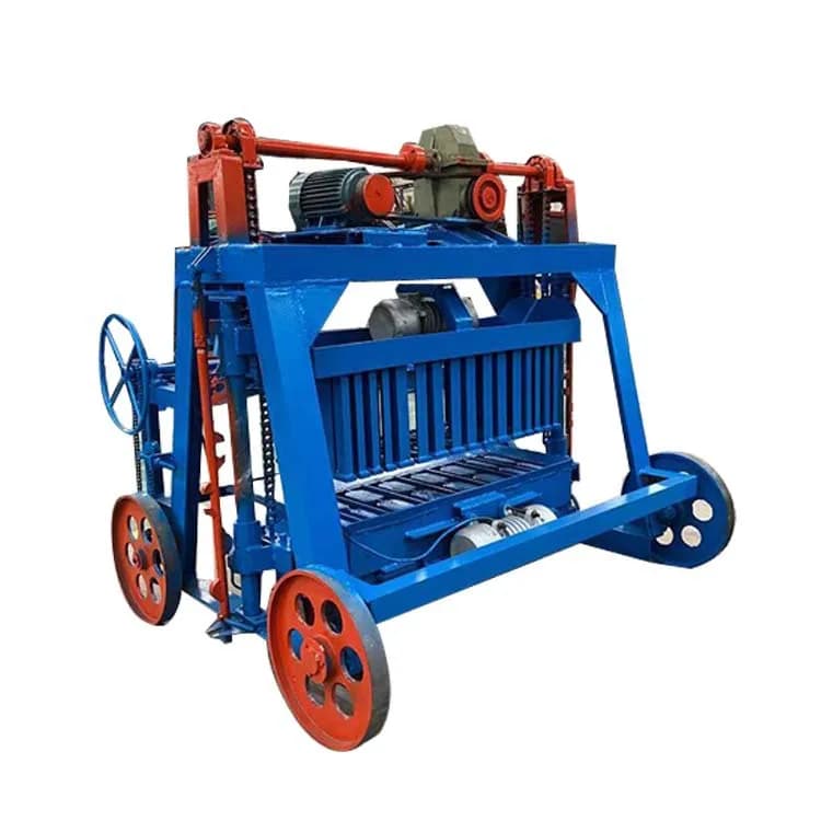 Easy Cement sand brick forming maker machinery Hollow brick block making machine for sale in Kenya Malawi