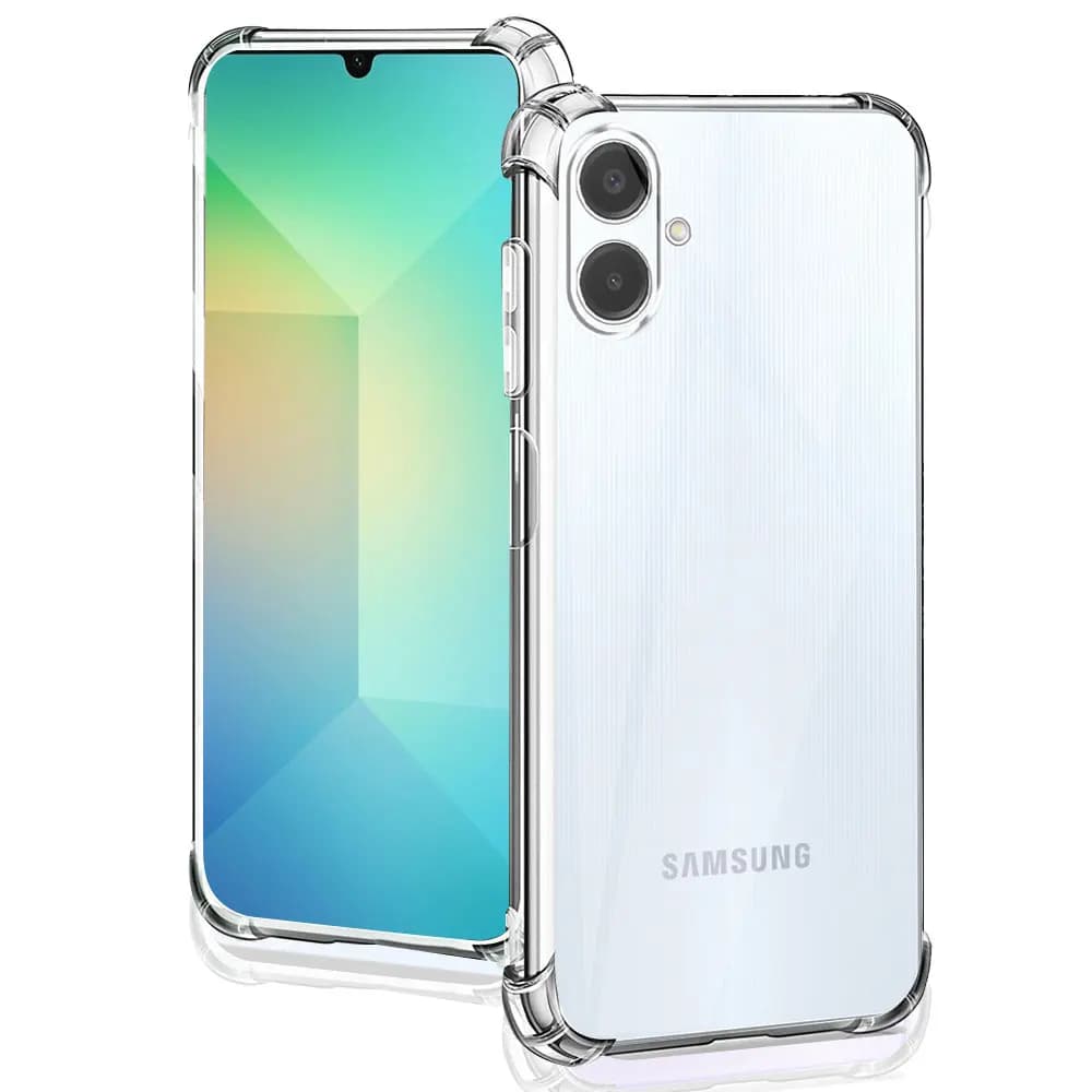 For Samsung Galaxy A06 Case Soft Silicone Cover  For Samsung A06 Clear Shockproof Airbag TPU Phone Case For Samsung A065F Funda