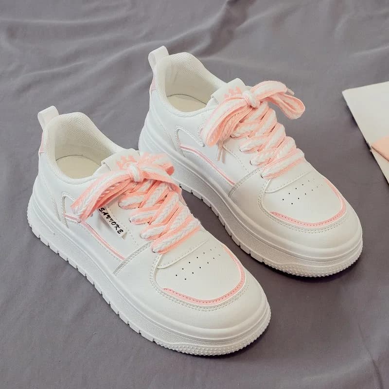 Women Casual Sneakers Designer Brand High Quality No slip Plat Shoe Women Tennis shoe Girl Casual Little White Shoes 2023 Spring