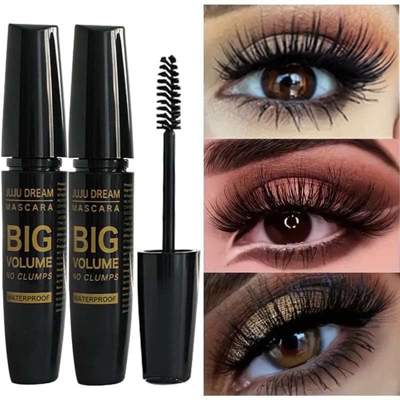 4D Black Mascara - Long-Lasting, Volumizing & Curling for All Skin Types - Perfect Valentine's Gift for Women