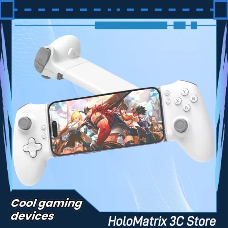 2024 New Memo S3 Gamepad Type C Mobile Phone Controller Hall Effect Stick Joystick Android Type C Ps Cloud Game Customized