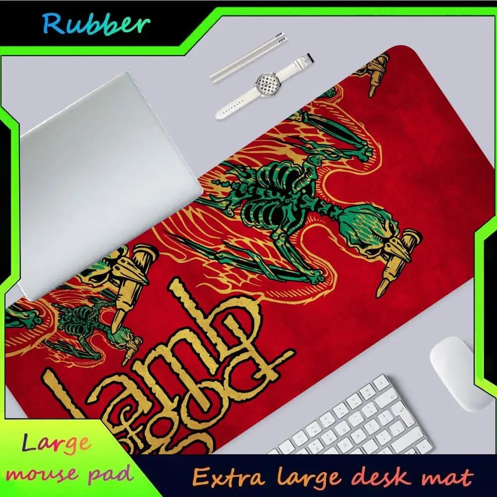 rock band Lamb Of God  MINISO Mouse Pad Hot Large Game Mause Pads XL Lock Edge Size for Gamee Give gifts daughter boy brother fr