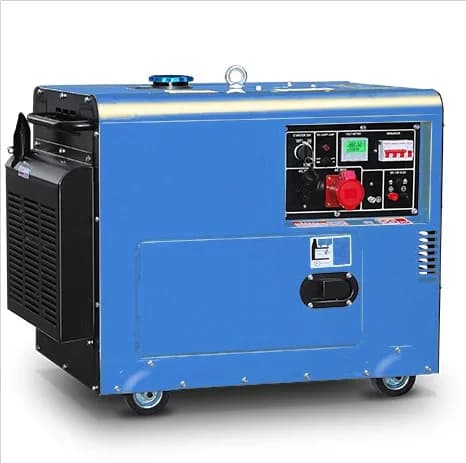 10kva silent generator for home silent  1/3 phase sound proof generator NPC 10kva generators groupe electrogene