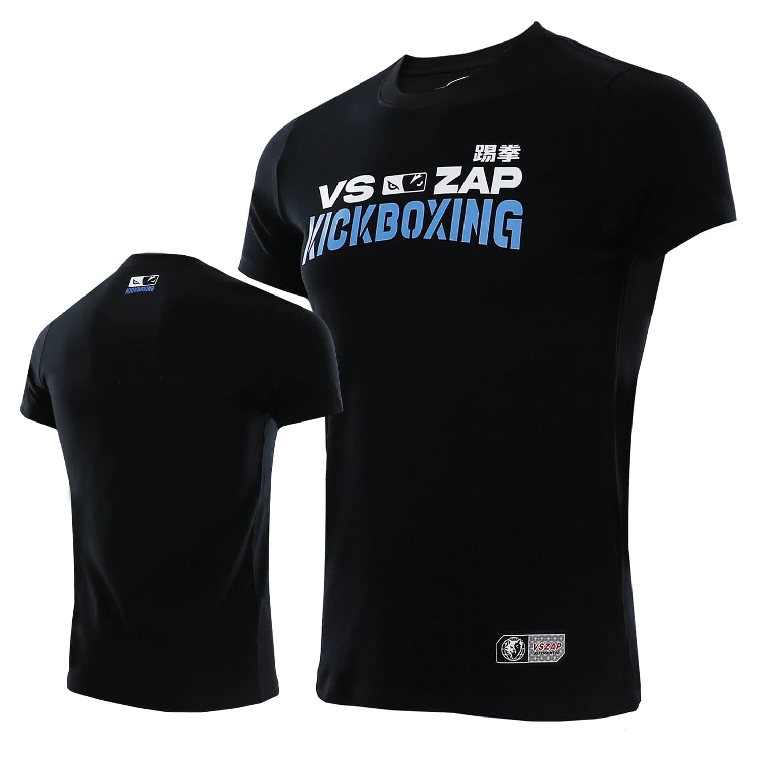 VSZAP Fighting Kickboxing Gym Pure cotton casual sportswear Short sleeved boxing printed T-shirt Sports Muay Thai