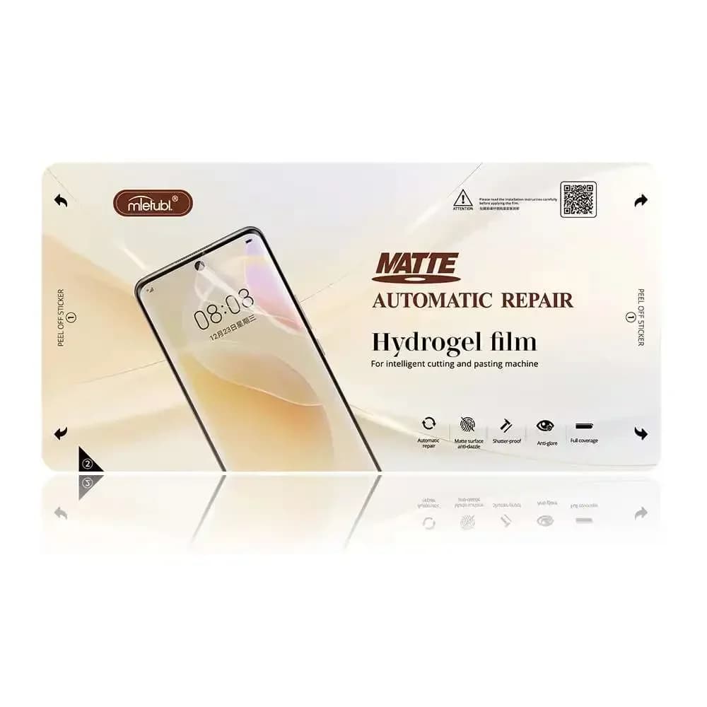 Mietubl Hydrogel Film Matte /Privacy /UV /HD 50pcs/bag for Phones Screen Protecting Soft Film for M288 Cutting Machine