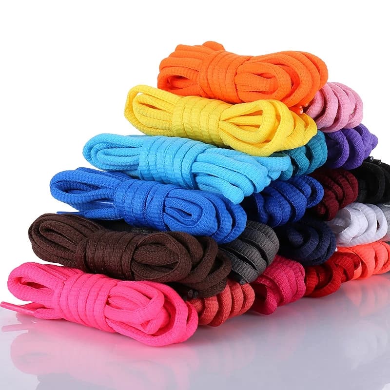1 Pair Classic Round Shoelaces Leisure Sport Shoe laces Outdoor Men And Women High Quality Shoelace Fashion Multi Color