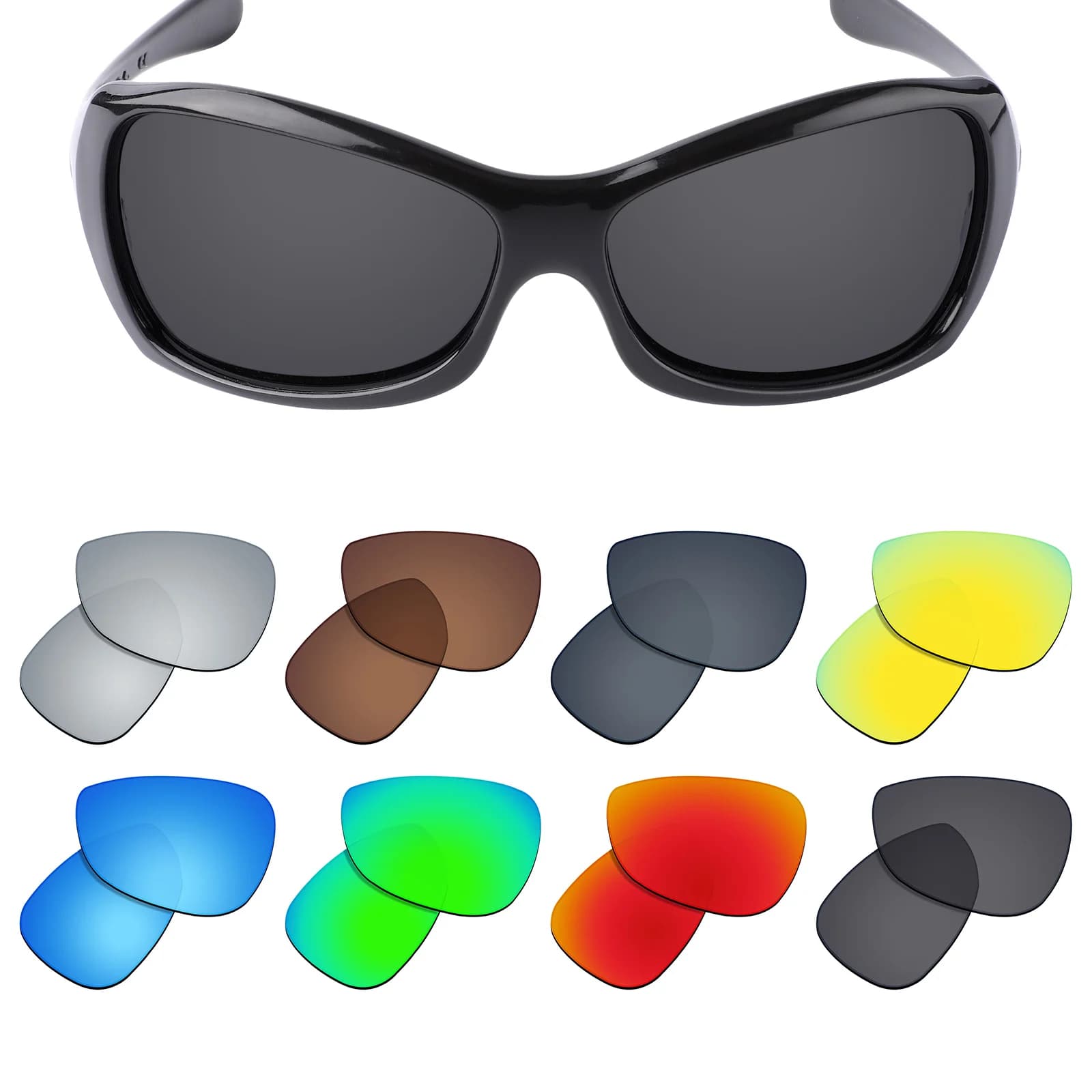 Firtox True UV400 Polarized Lenses Replacement for Oakley Grapevine Sunglasses (Lens Only) - Multiple Colors