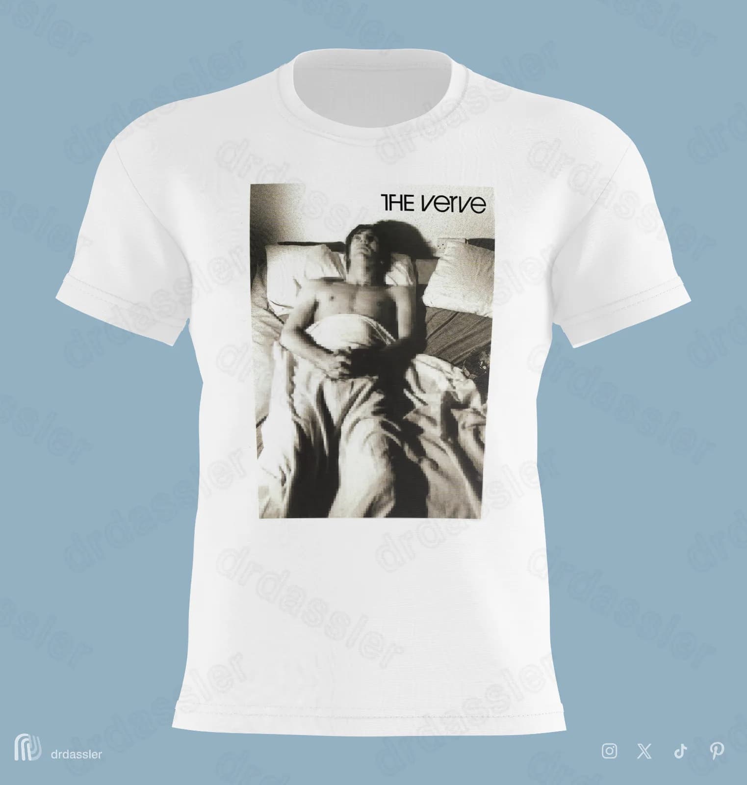 Verve 'RICHARD ASHCROFT' a northern soul the this is music urban hymns T Shirt