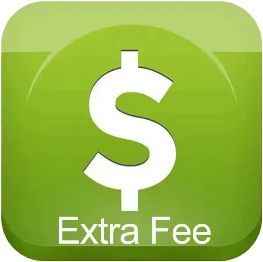 Special items for the product differences Extra Cost