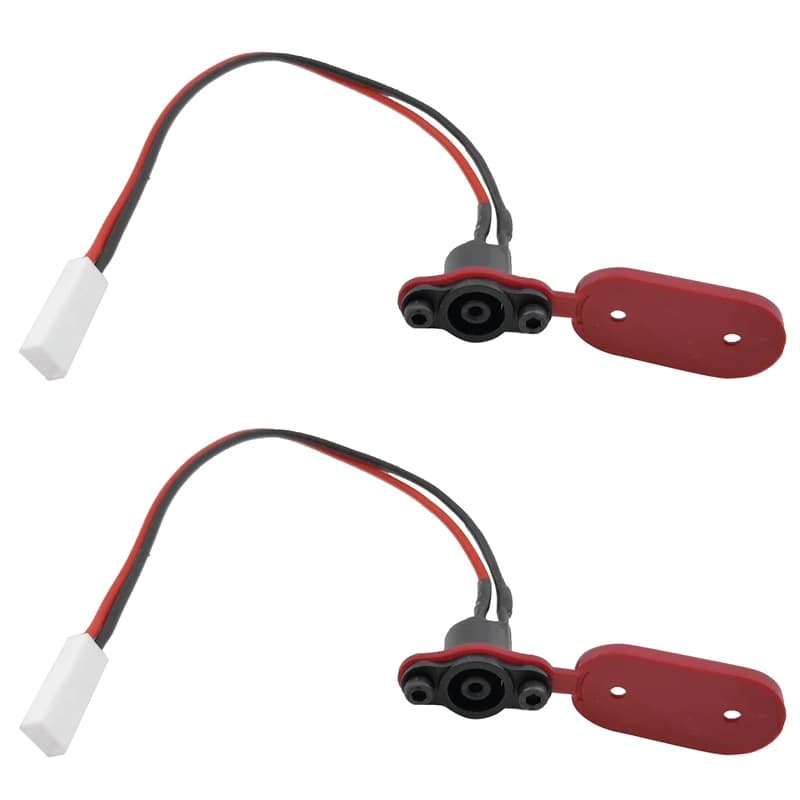 2X Power Charger Cord Cable With Magnetic Charging Port Plug Cover For Xiaomi Mijia M365 M365 PRO/PRO2 Electric Scooter
