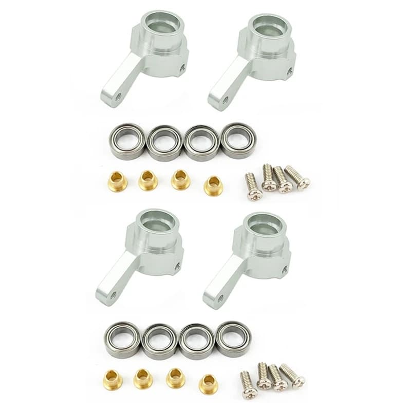 4Pcs Metal Steering Cup Turn Cup For WPL B1 B-1 B14 B-14 B16 B24 B-24 C14 C-14 C24 C-24 B36 MN D90 D91 RC Car Parts