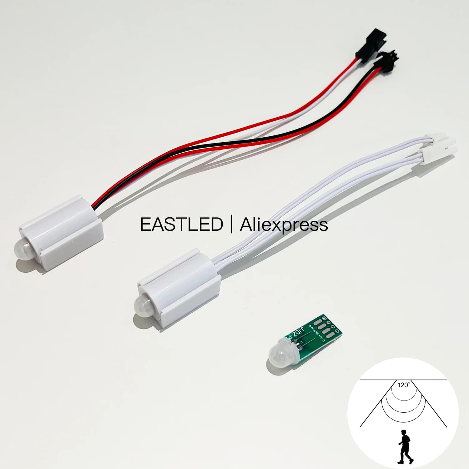 Mini PIR Sensor Switch DC 5V 12V Auto On Off Switch Human Body Movement Detector LED Controller Sensing Module for LED Strip