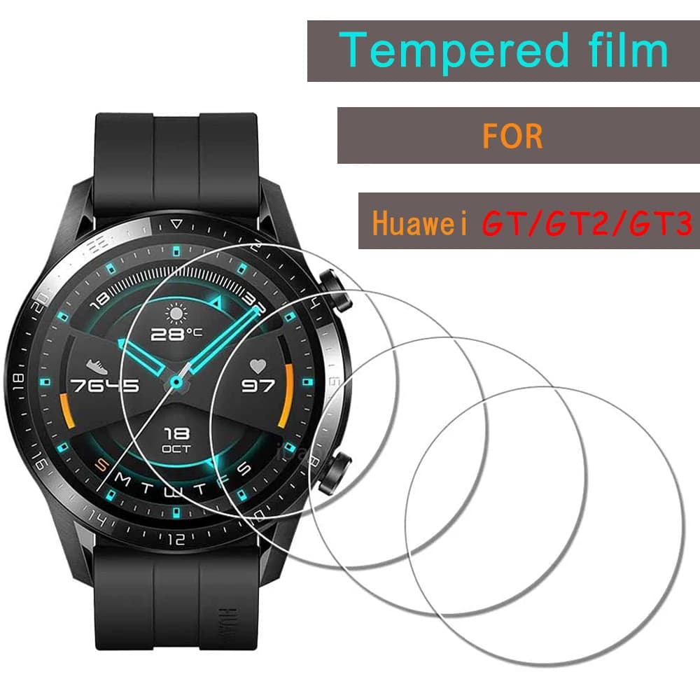 Tempered Glass pencil caseprotector reloj for HUAWEI GT2  46mm correa Watch Screen Protector GT Runner/GT 2e/GT5 46mm Accesorios