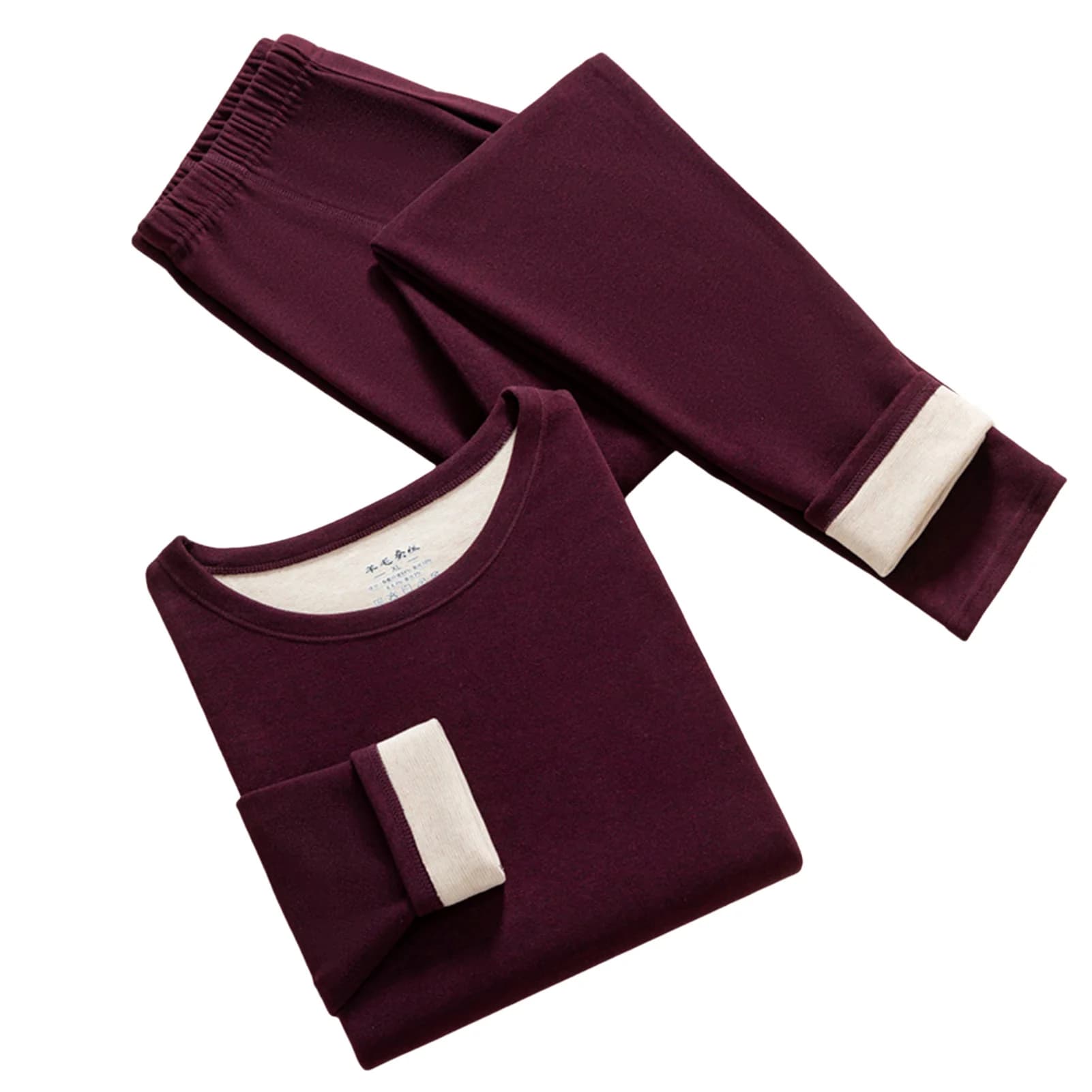 Thermal Underwear for Men Ultra-Soft Fleece Base Layer Long Johns Set Suitable for Holiday Birthday Gift