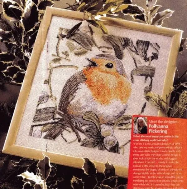 Cross stitch Kit 14CT Canvas Cross Stitch Embroidery  DMC K5194 Winter Love Song Little Fatty Bird 35-40 Cross Stitch Set