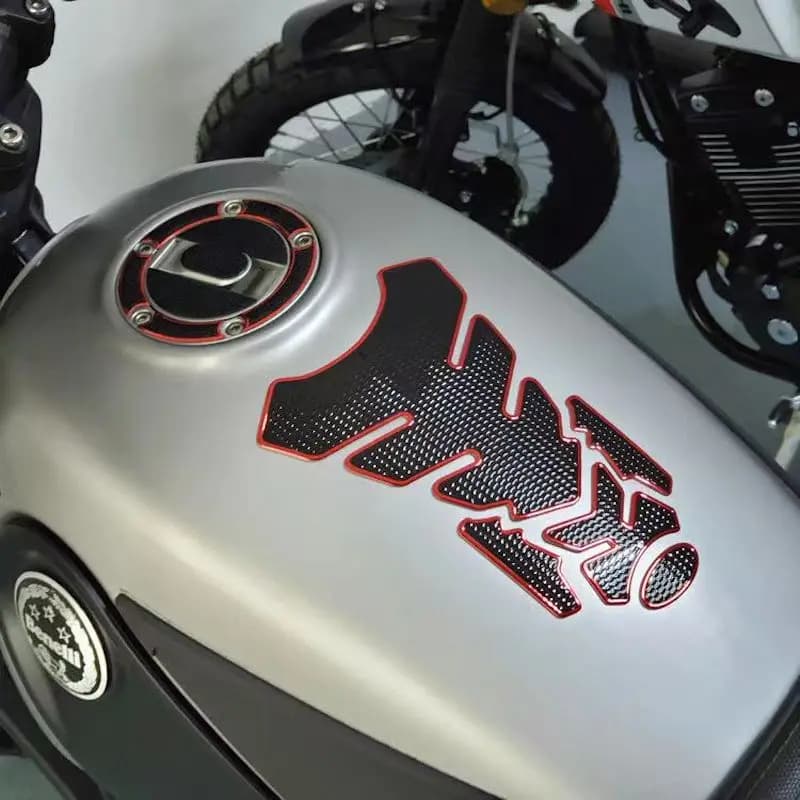 Universal Fuel Tank Sticker for Motorcycle Tank Pad Fish Bone Mat Oil Gas Tank Protector Motorcycle Cover Decal Decoration