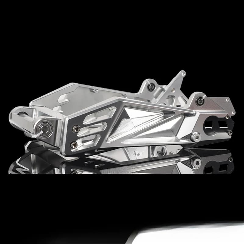 Suitable for NIU car modification N1s/NQI/N1 aluminum alloy CNC solid track version rear frame, flat fork