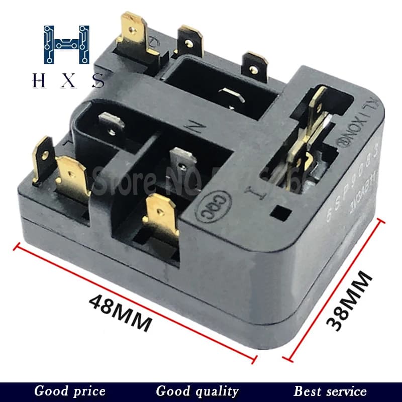 1PCS Refrigerator compressor starter 6SP9033/69/83/6SP9031 protector PTC relay refrigerator accessories