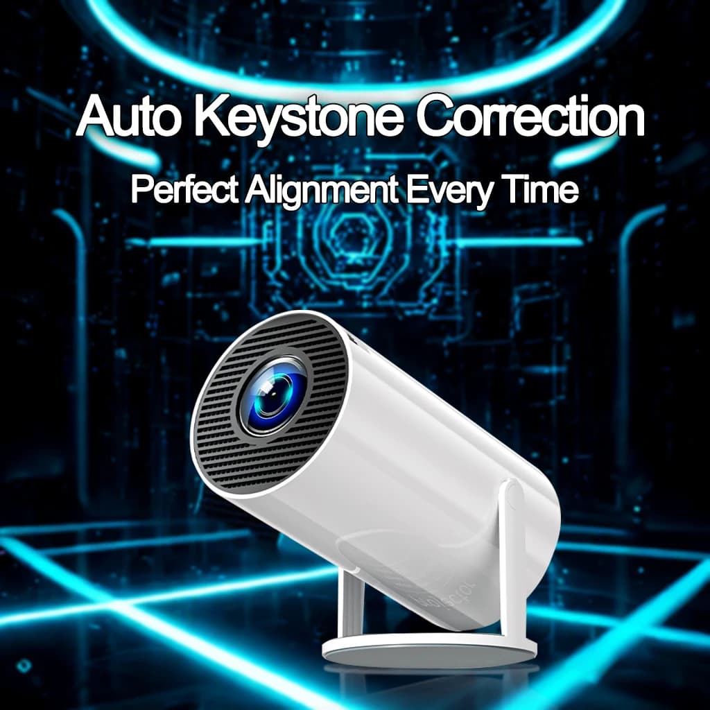 Projector 4K Native HD 1080P Dual Wifi6 Cinema Portable Projetor Built-in Android System suitable for home/outdoor/office