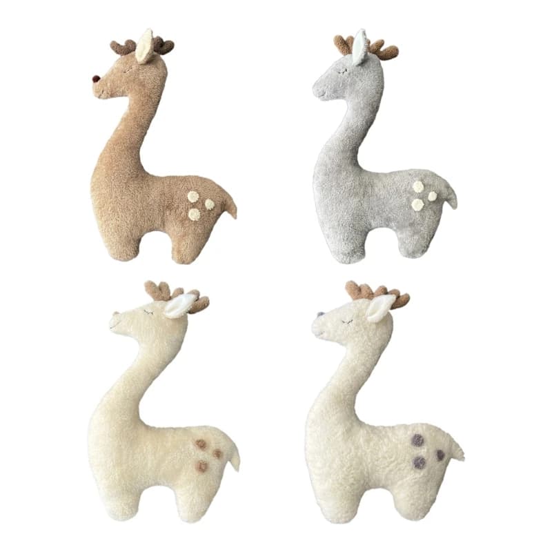 Lovely Deer Posing Pillow Photography Props Cushion Baby Photo Props Skin-Friendly Photo Gear Birth Party Decor