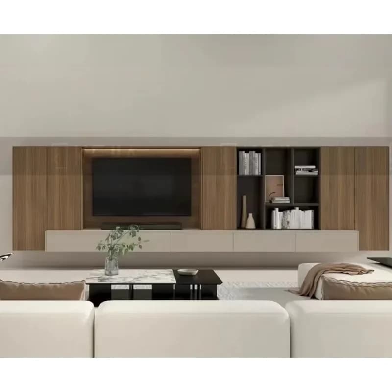 Luxury Living Room Furniture Tv Stand And Coffee Table Set Wooden Modern  Stands Cabinet