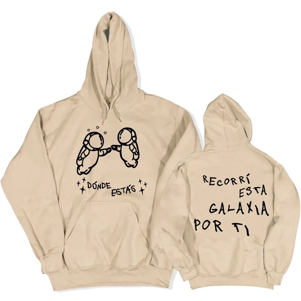Women Clothes Recorri Esta Galaxia Por Ti Hoodies Ivan Corneio Mirada Tour 2024 Sweatshirts Unisex Moletom Hooded Fleece Hoodie