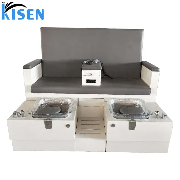 luxury double seats pedicure chair pedicure spa manicure