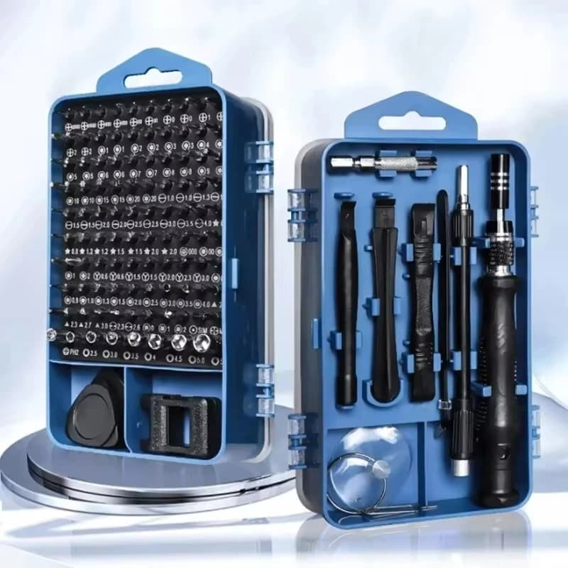 115 in 1 &117 in 1Precision Screwdriver Set Professional Screwdriver Bits Set Magnetic Electronics Repair Tool Set
