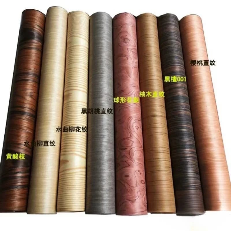 Multiple Desktop Wardrobes Music Wood veneer Home Decoration Solid Wood veneer length 2.5 meters width 58 cm thickness 0.2 mm