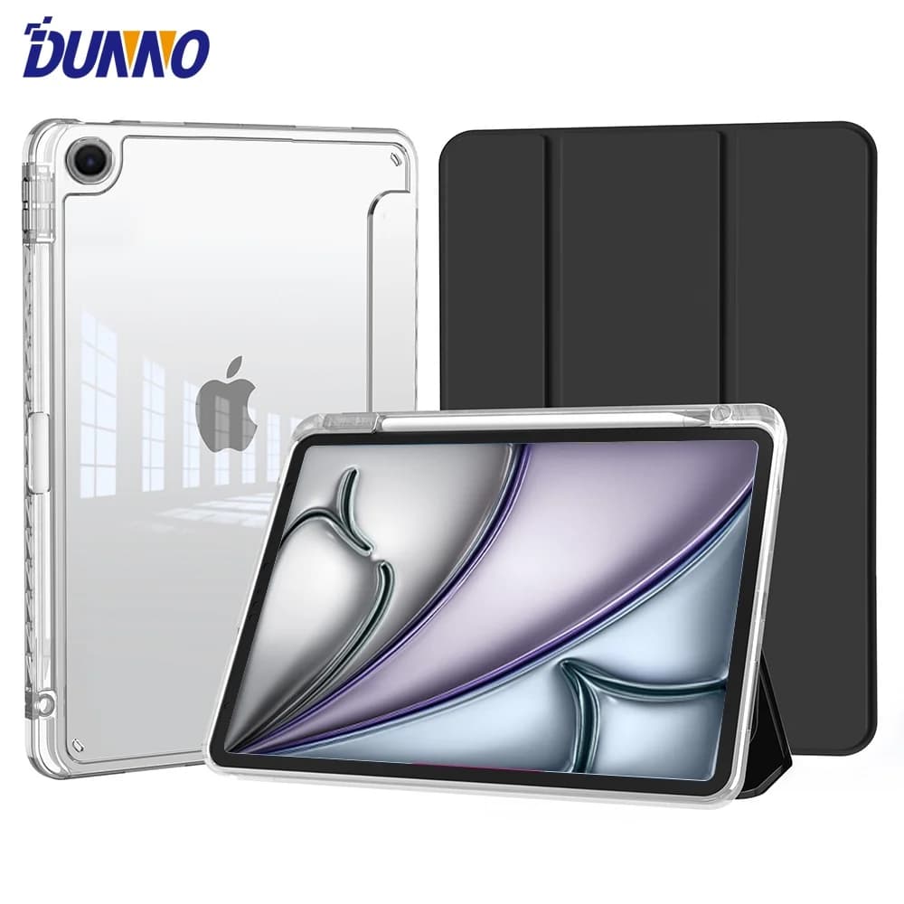 2025 New Transparent Case for IPad 11th A16 Pro Air 13 11 M3 M2 M4 2025 12.9 " 9 8 7 6 5 4 10 Th Mini 7 6 Funda Shockproof Cover
