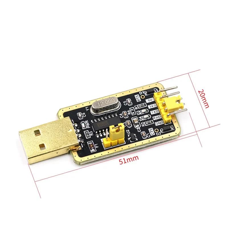 CH340 module instead of PL2303 , CH340G RS232 to TTL module upgrade USB to serial port in nine Brush small plates