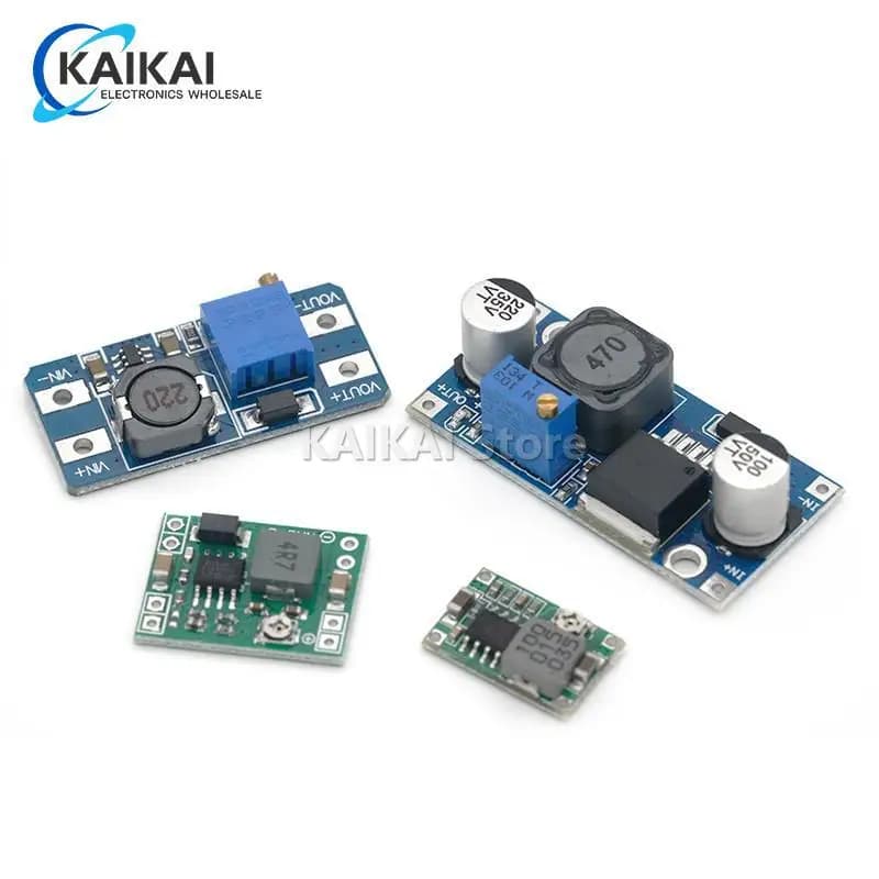 DC-DC Voltage stabilized power supply module Adjustable boost& buck voltage regulator module LM2596S-ADJ MT3608 MP1584EN