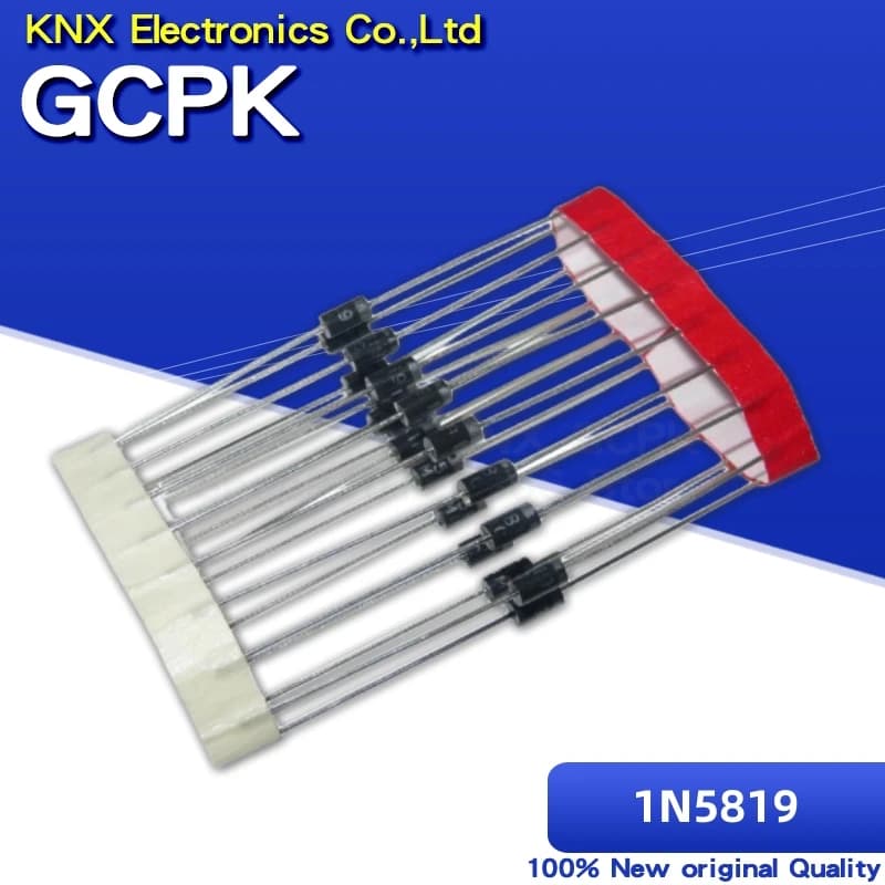 100PCS Schottky Rectifier Diode 1N5817 1N5819 1N5399 1N4937 1N4004 1N4001 1N4007 UF4007 HER107 FR207 FR157 FR107 RL207 DO-41