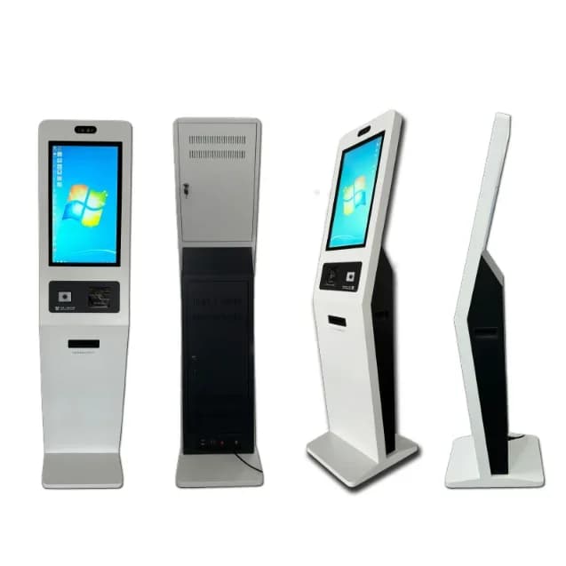 Bank/Hospital/Government Queue Kiosk Queue Management System Kiosk Number Calling Kiosk with Ticket Dispenser