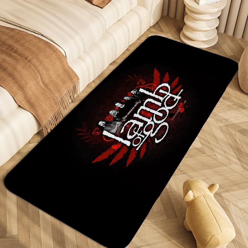 Sleeping Room Rugs L-Lamb of God, Modern Home Decoration, Room Floor Carpet Anti Slip,Funny Doormat Entrance Door, Foot Mat