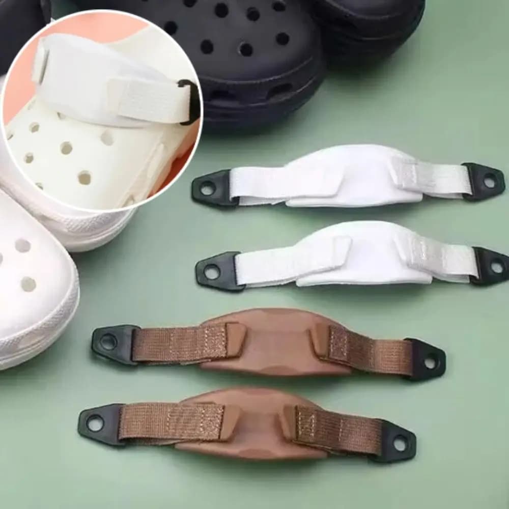 New EVA Beach Slippers Sandals Straps Adjustable DIY Garden Shoes Heel Sandals Detachable Laces for Croc Shoes