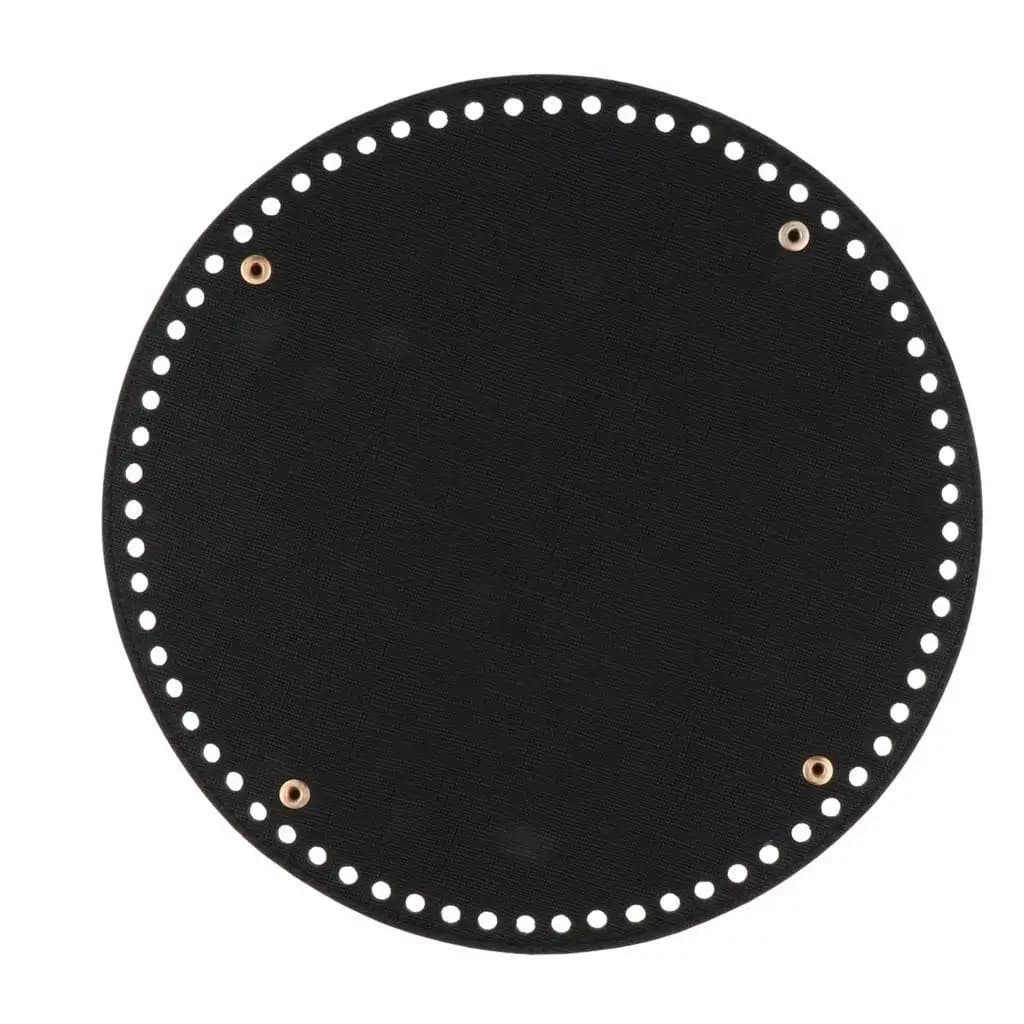 DIY Bags Nail Bottom Shaper Pad Crocheting Bags Insert Cushion Base Black 0.4cm Thickness