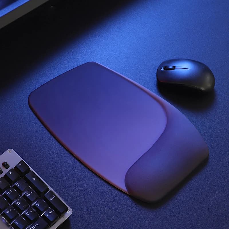 Anti-Slip Computer Keyboard Wrist Soft Pad Mouse Pad With Comfortable Gel For Laptop Desktop PC Office Worker E-Sport Gamer