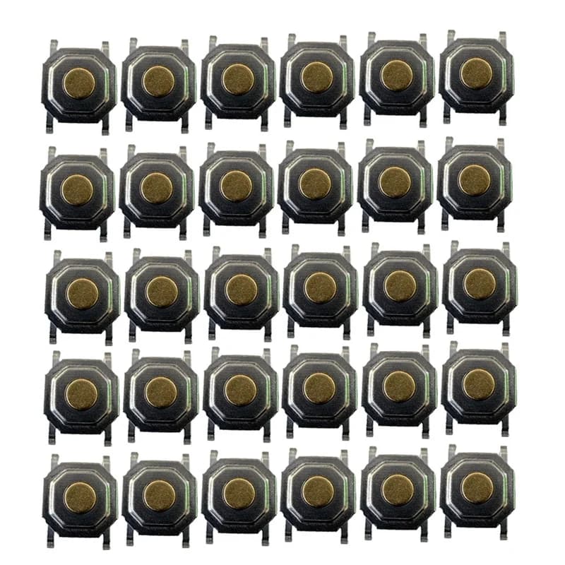 30 PCS Button Switch As Shown Metal Repair Accessories For Steam Deck SETEAM Button Tactile Tact Push Button Micro-Switch