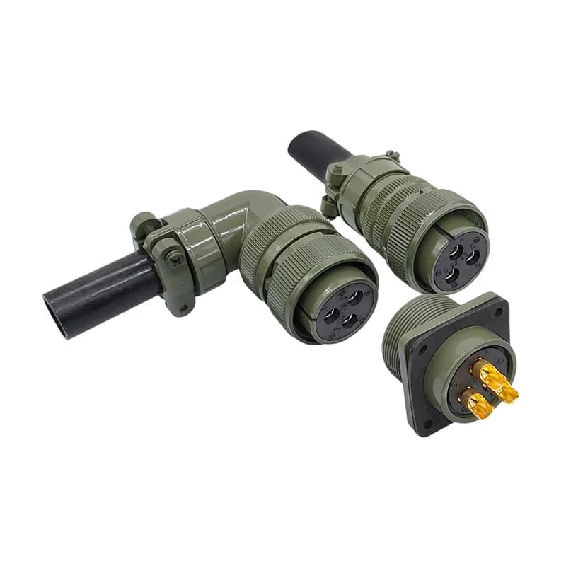 MIL-C Circular Connectors 5015 MIL STD 22-2 22-12 22-22 Military Specification Connectors MS3102A Plug&Socket MS3106A MS3108A