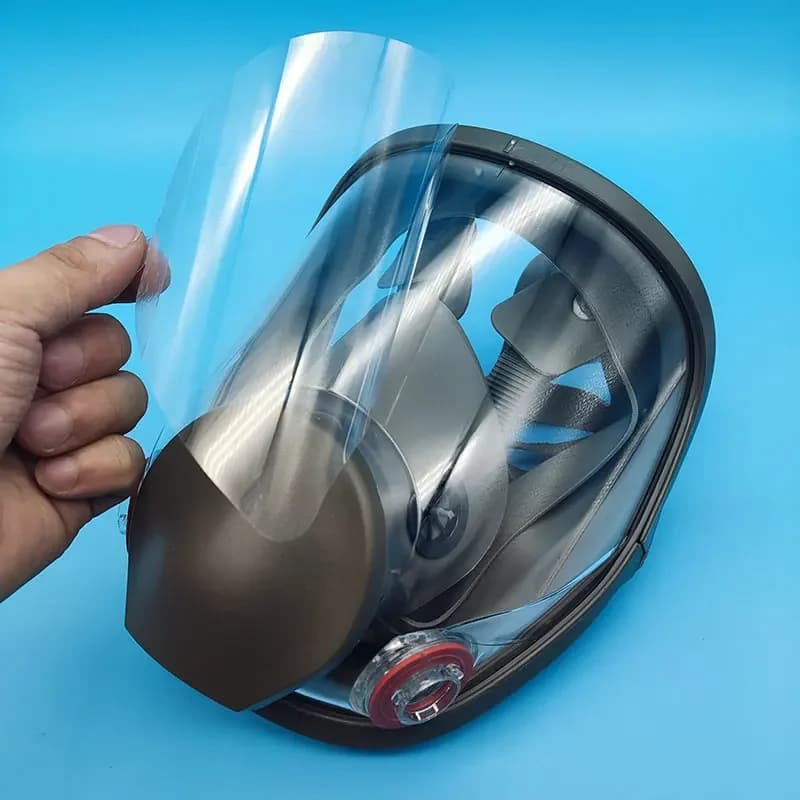 Spraying Mask cover Anti Scratch Protective Lens Film For 6800 Gas Mask Respirator Full Face Window Screen Protector Painting