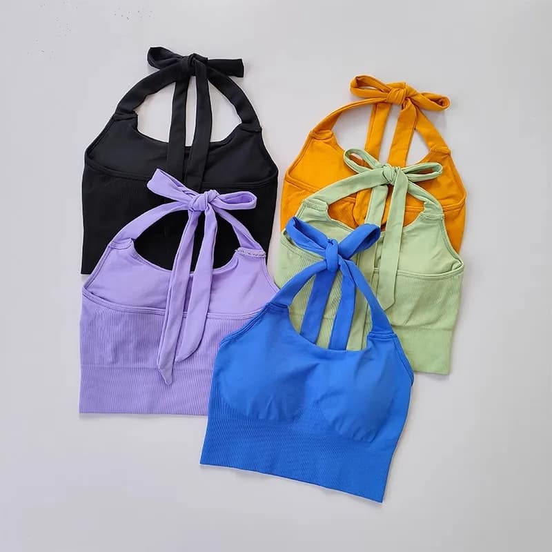 Seamless Push Up Sports Bra for Women, Sports Underwear, Workout Top, Crop Fitness, Active Wear, Yoga Gym Brassiere Sportswear