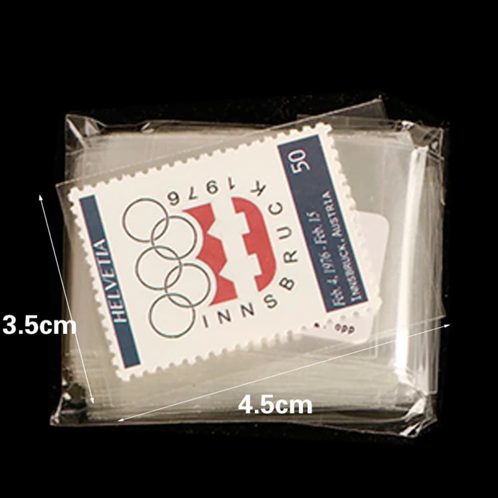 8 Sizes Protect Stamp Bag Stamp Collection Cover Protection Stamp Holder Commonly Used Classic Cpe Opp Storage Bag Organizer