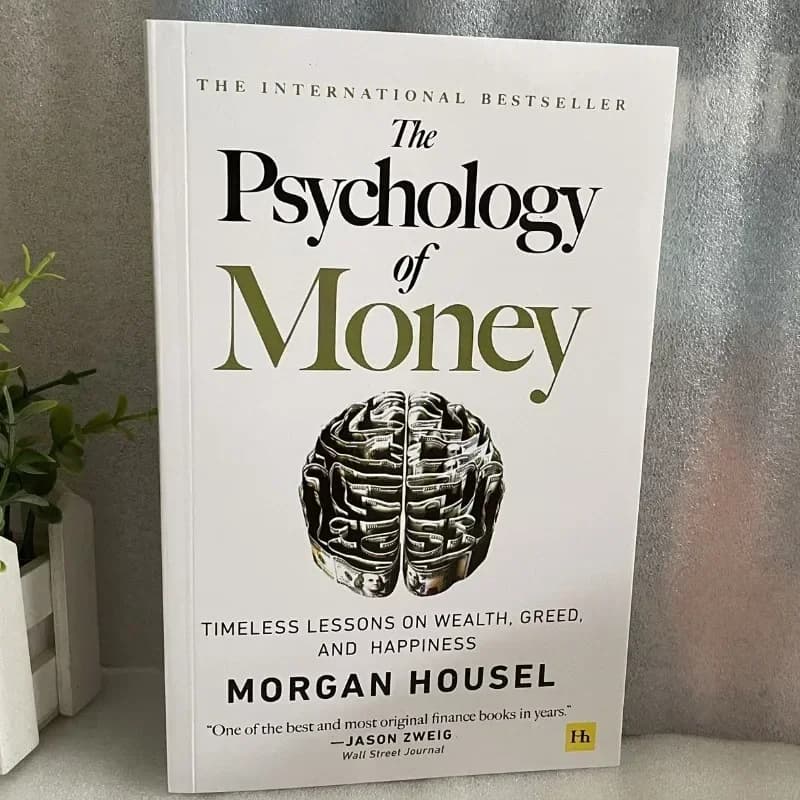 【HOT SALE】The Psychology of Money: Timeless Lessons on Wealth, Greed, and Happiness Finance Books for Adult