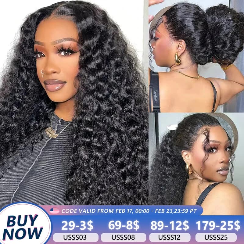 6X4 Pre Cut Lace Ready to Wear Human Hair Closure Wigs Glueless Pre plucked Bleached Knots Human Hair Wigs