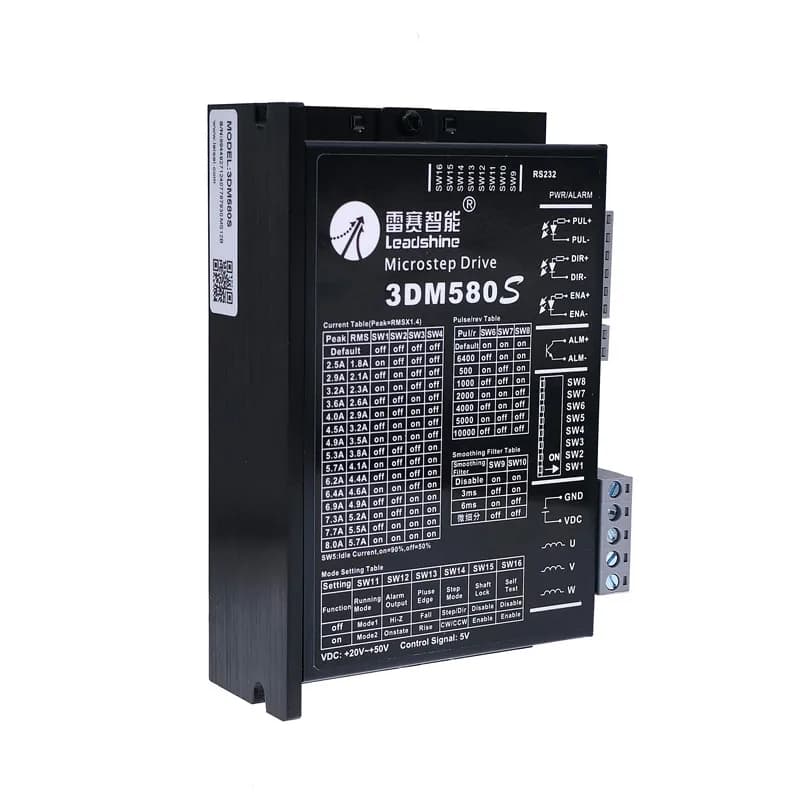 Leadshine 3phase 3DM580 Stepper Motor Driver Match Stepper Motor 57 86 18-50VDC