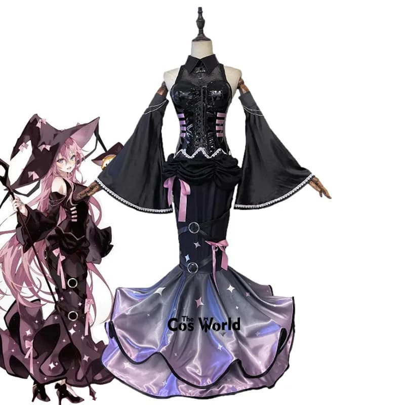 Miku x Rascal the Raccoon Caravan 2023 Luka Outfits Anime Cosplay Costumes