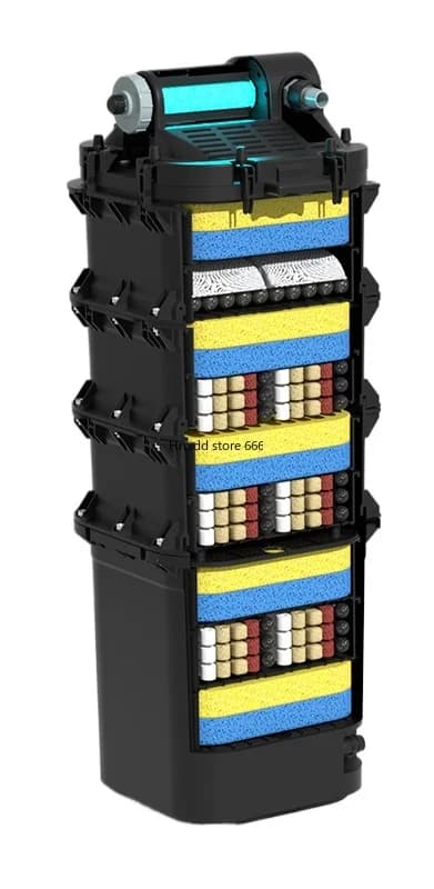 Fish pond filter water circulation system Large koi water purification equipment