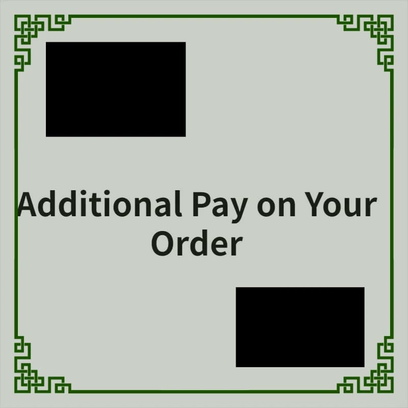 Qing Yun Store Additional Pay on Your Order Supplementary Shipping Link Qing Yun Store